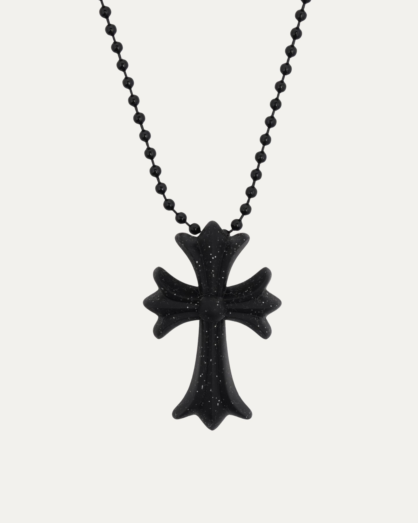 Silichrome Cross Necklace