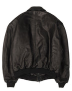 Leather Bomber Jacket