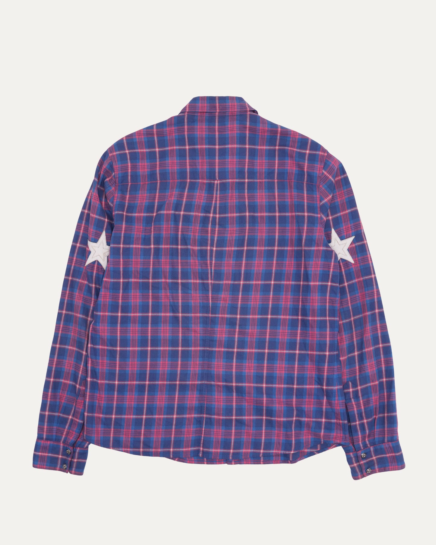 Star Patch Flannel Shirt