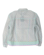 Multicolor Monogram Tulle Trucker Jacket