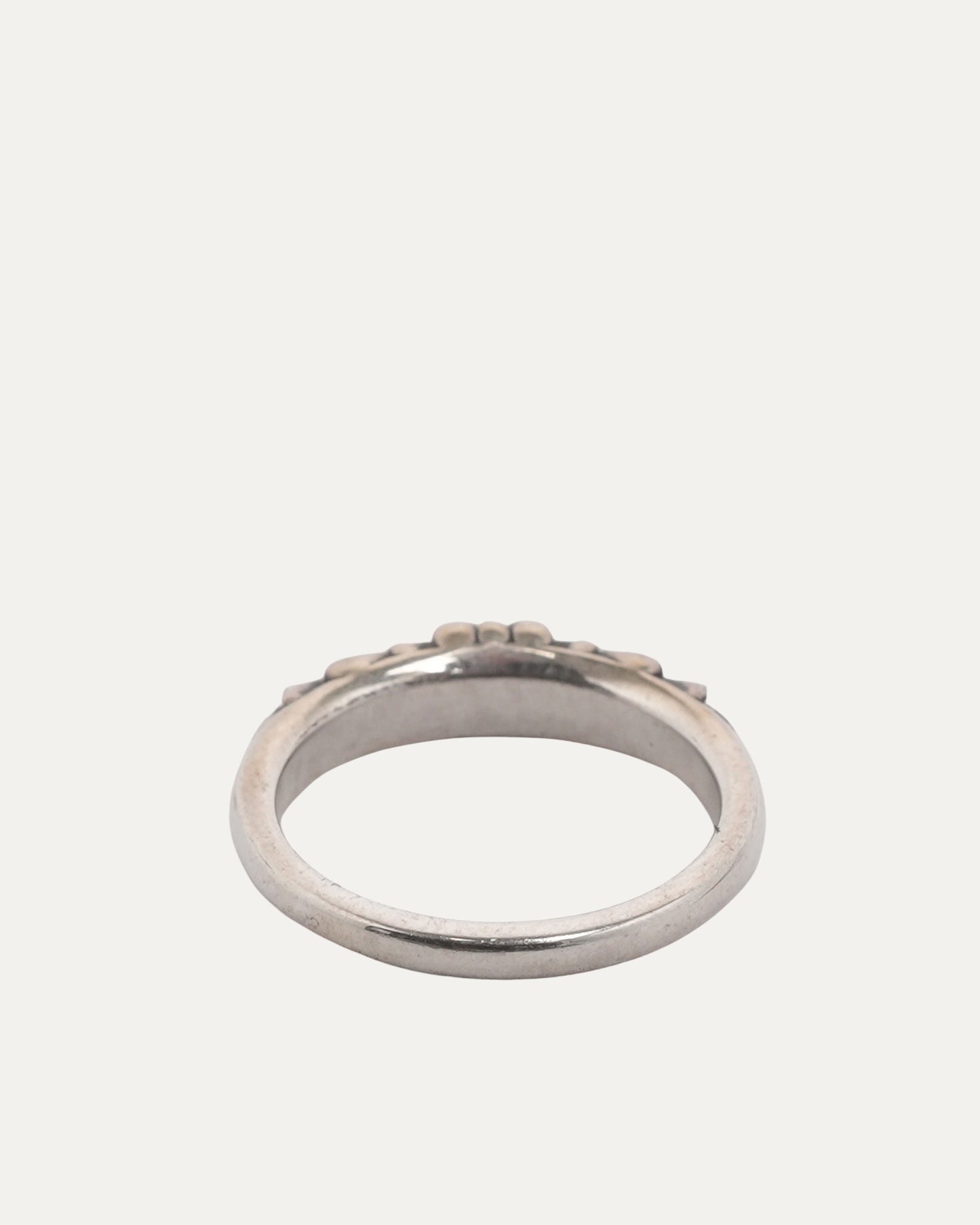 Diamond Mini Floral Cross Ring