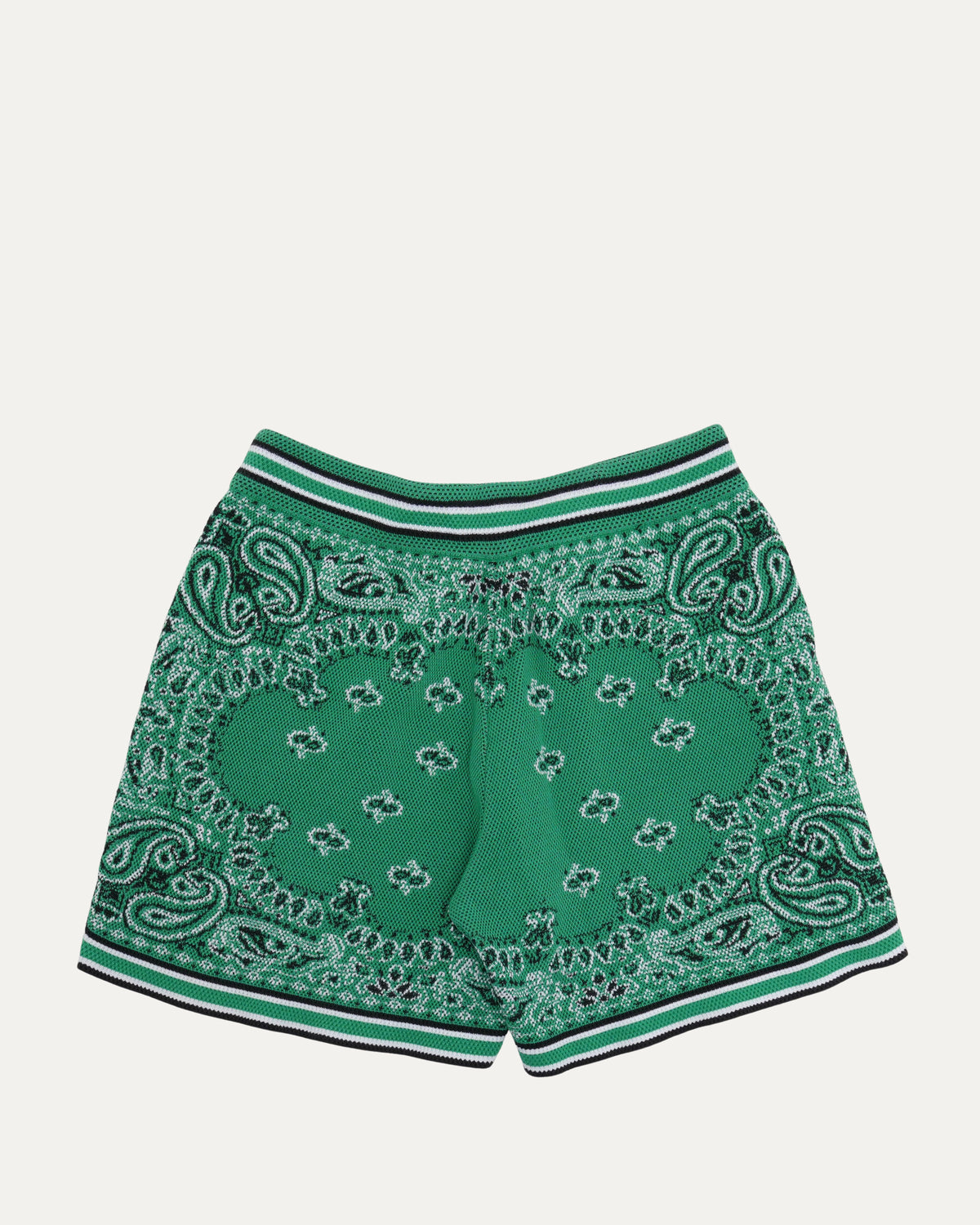 Cashmere Blend Bandana Shorts