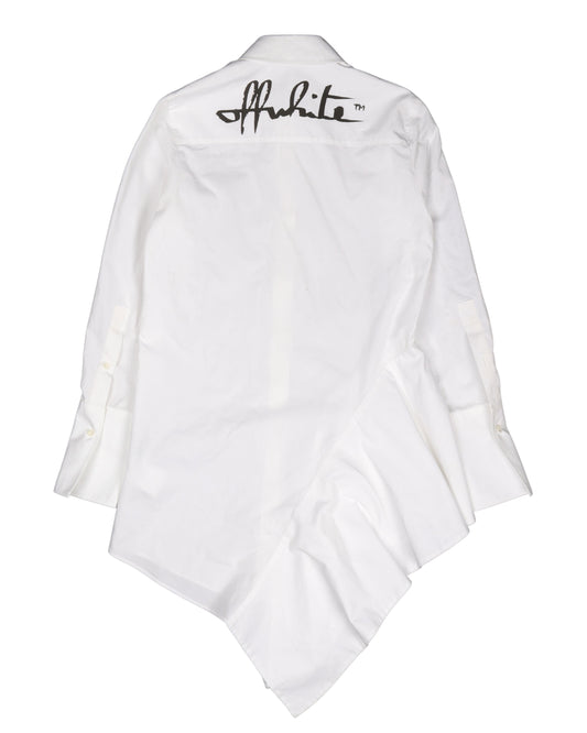 Asymmetrical Button Up Shirt