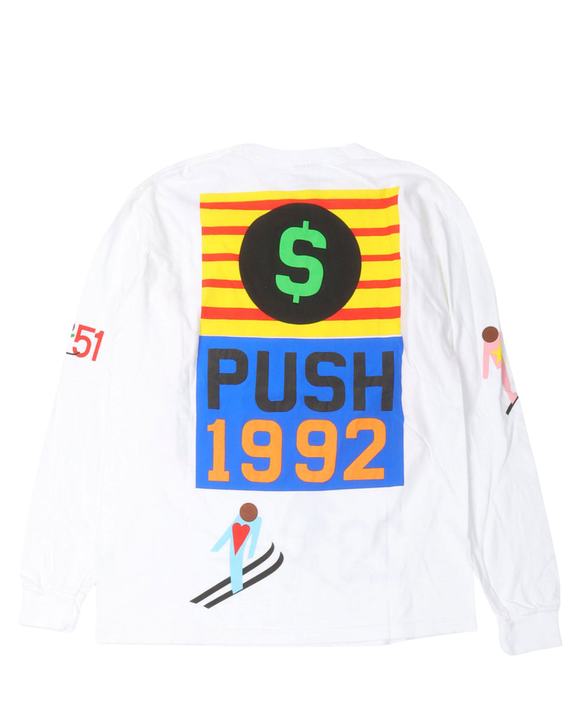 Pusha T Desert Snow Long Sleeve T-Shirt