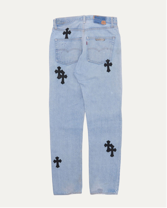 Cross Patch Levis 501 Jeans