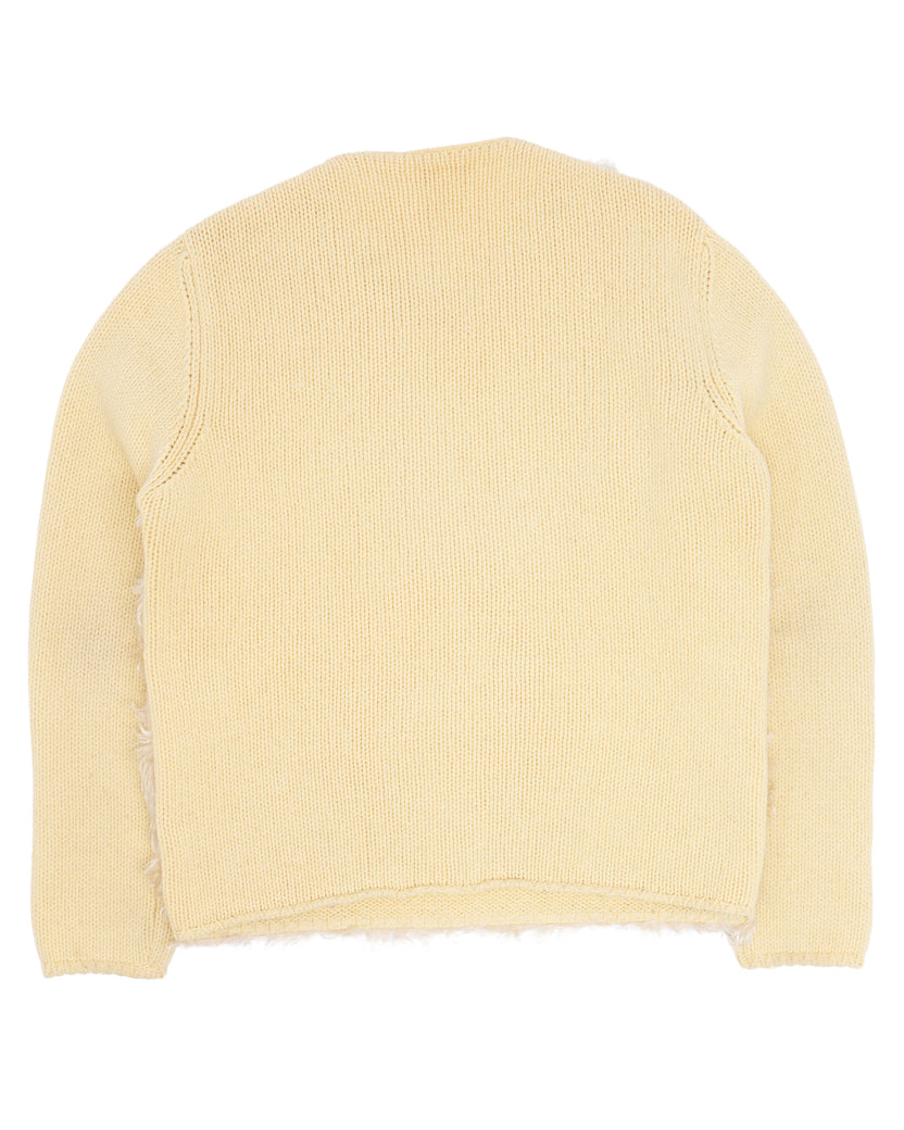 FW07 Faux Fur Mohair Sweater