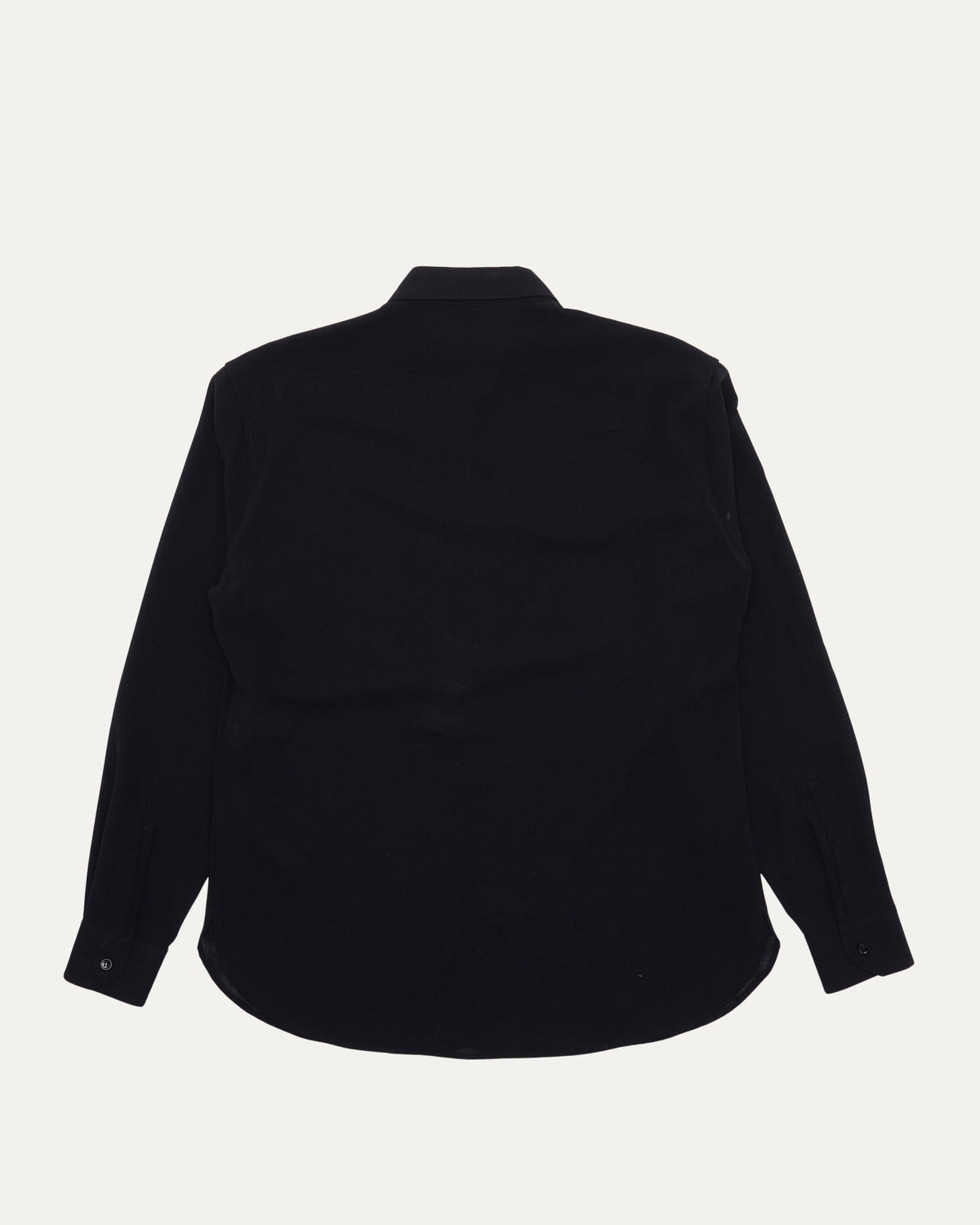 Wool Sequin Tuxedo Shirt