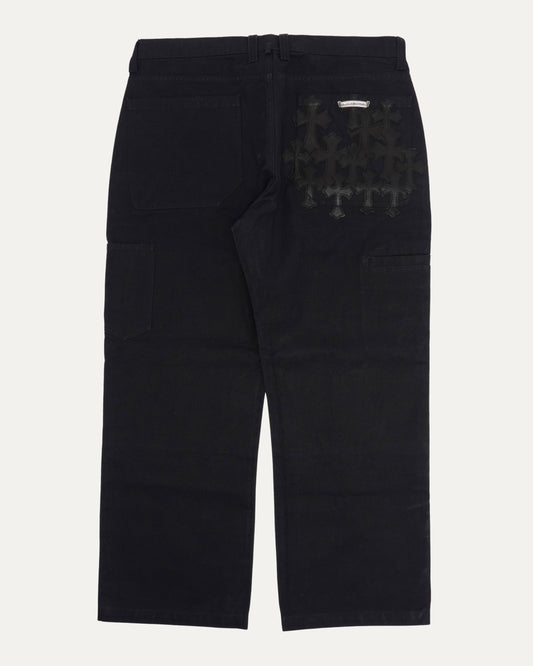 Cross Patch Double Knee Carpenter Pants