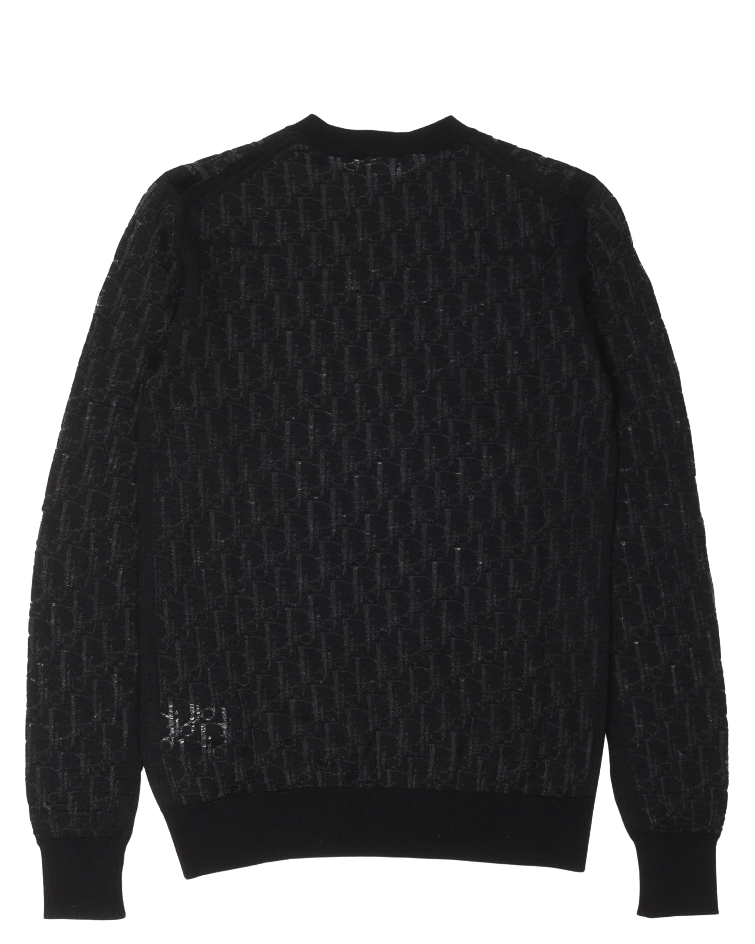 Transparent Oblique Monogram Sweater