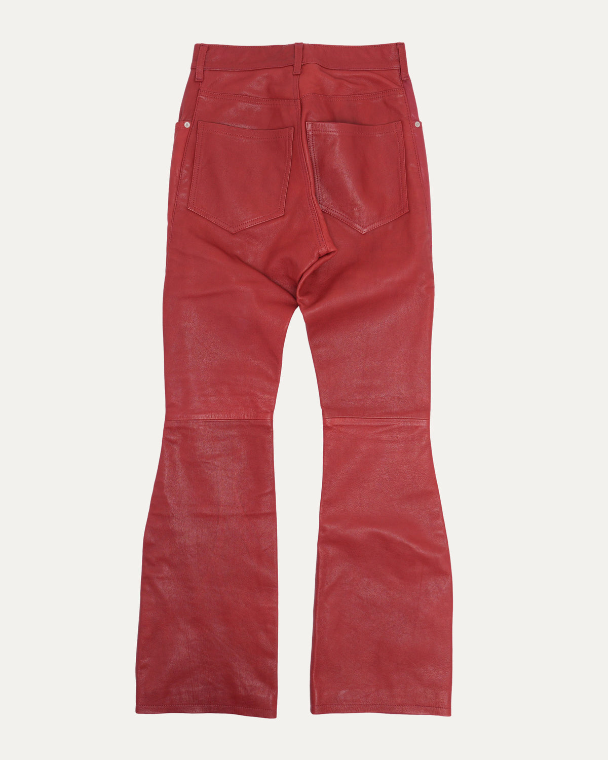 Leather Flare Pants