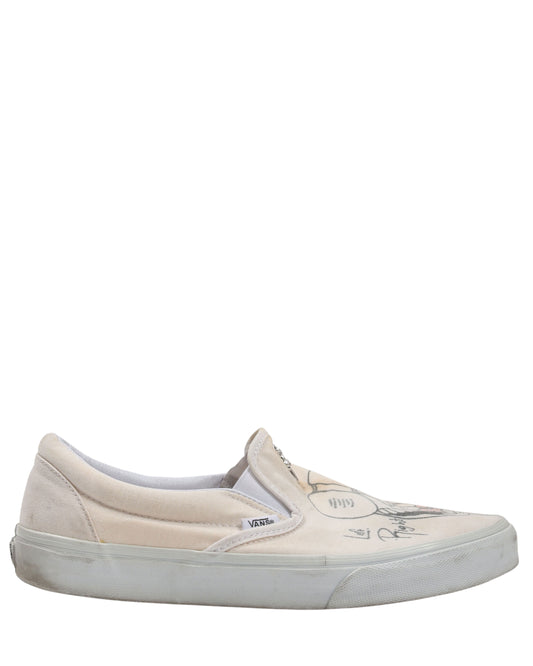 Matty Boy Hand Drawn Slip On Vans