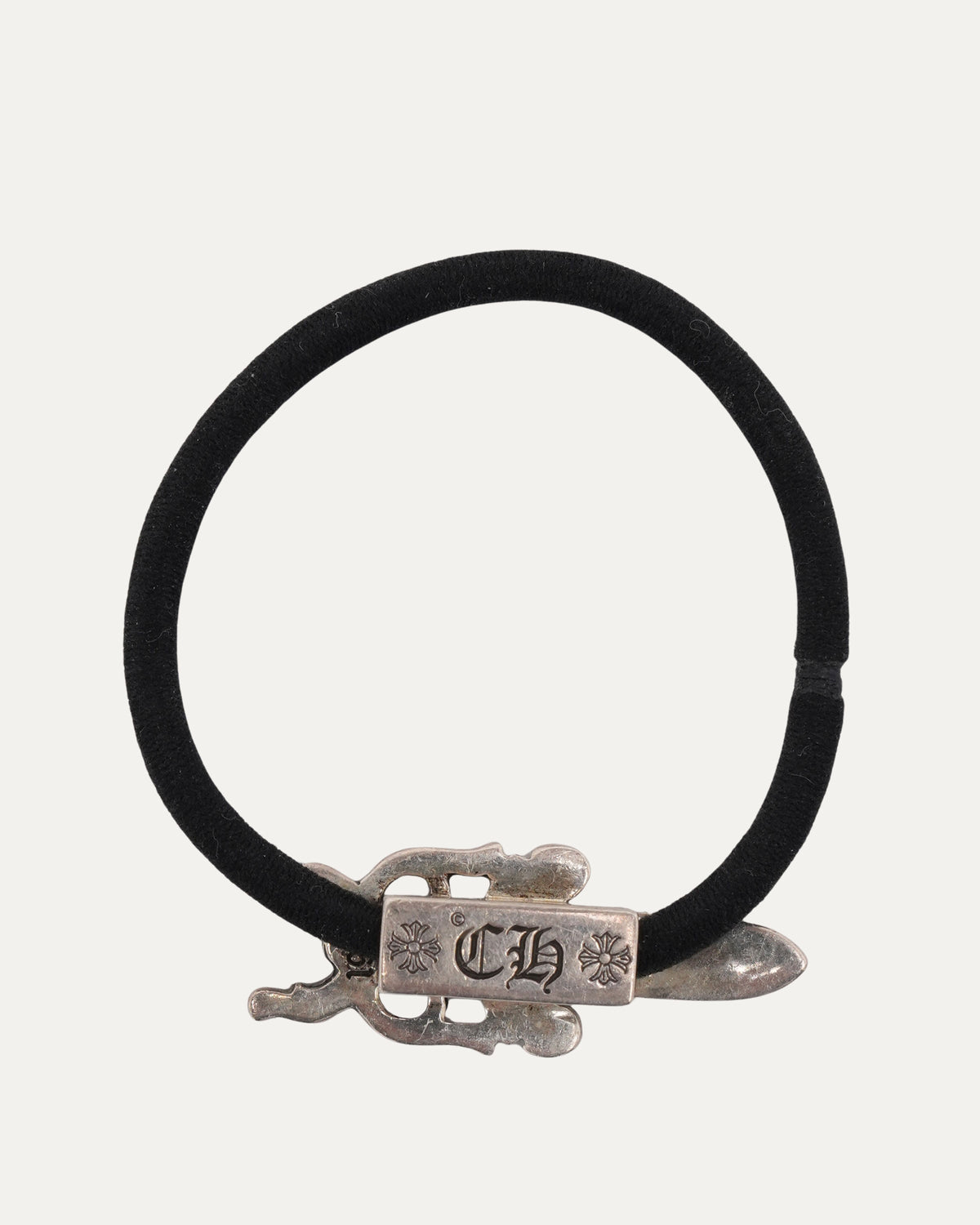 Dagger Embellished Hair Tie