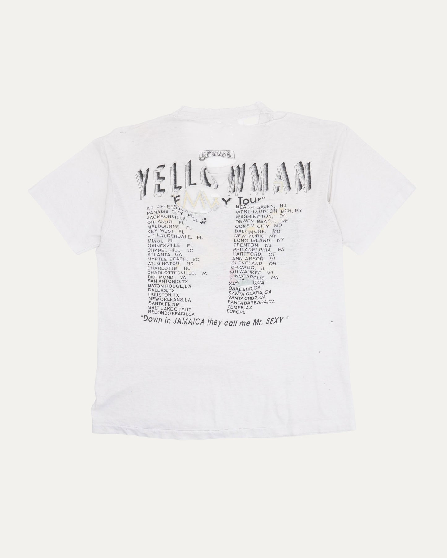 Yellowman Tour T-Shirt