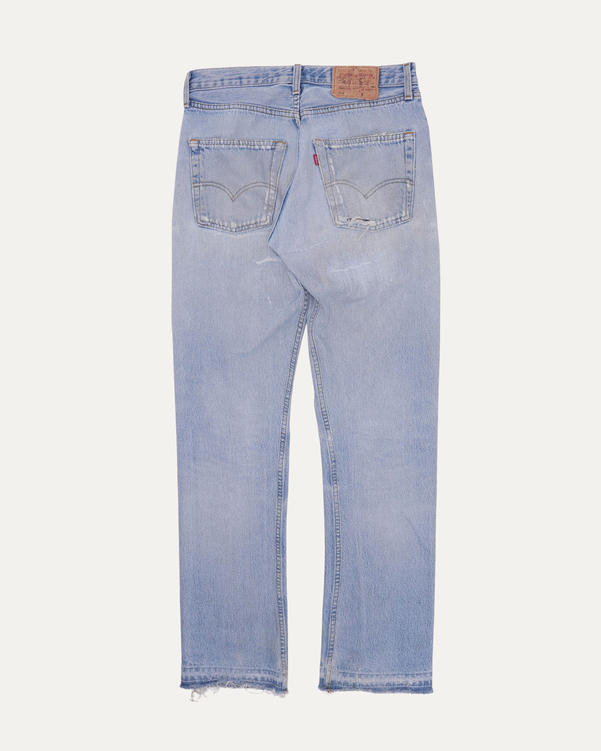 Distressed Levi's 501 Jeans