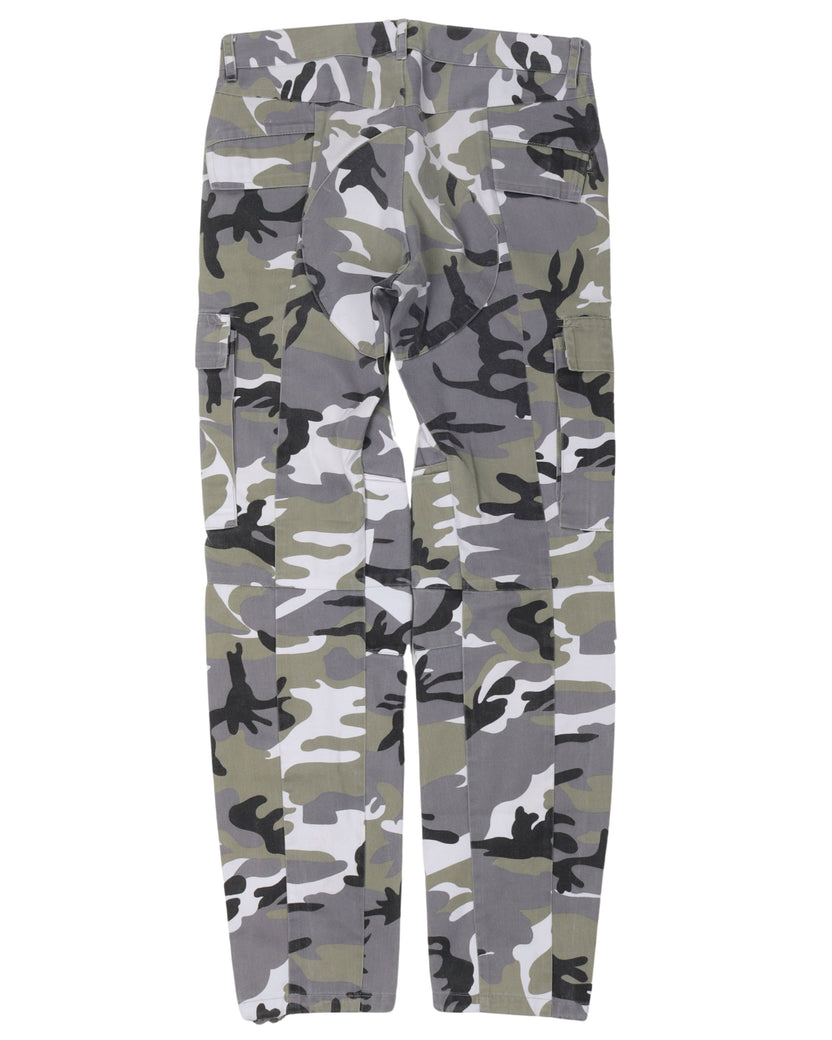 FW17 Camouflage Cargo Pants