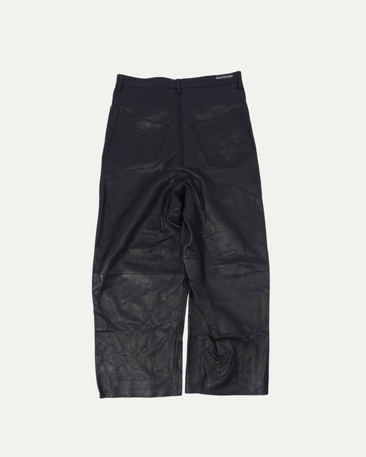 Baggy Leather Pants