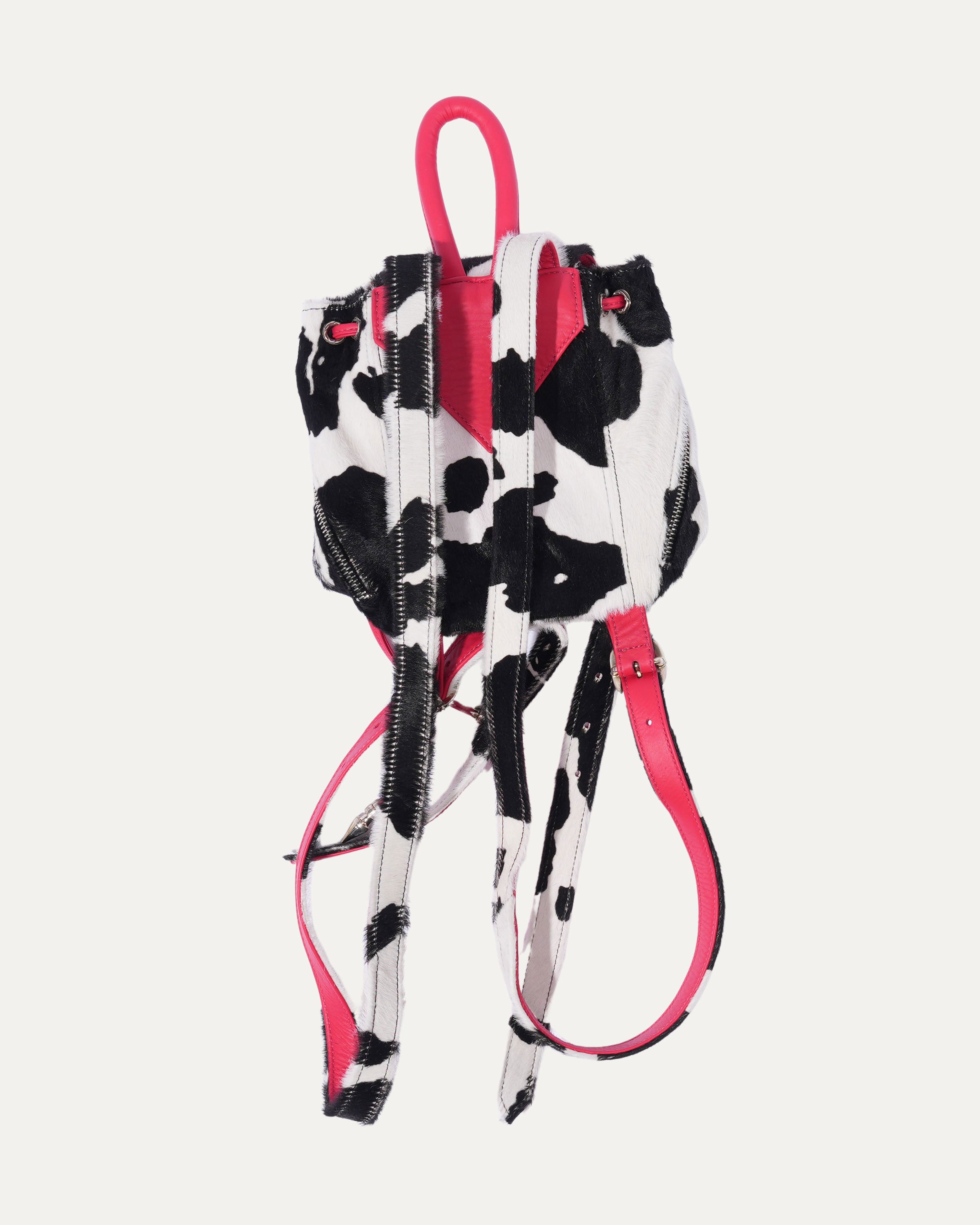 Mini Cow Print Backpack