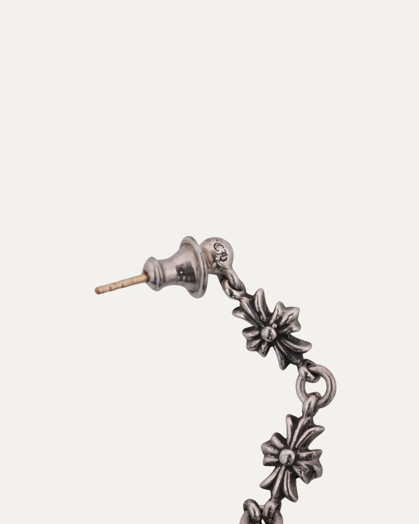 Tiny E Dangling Earring