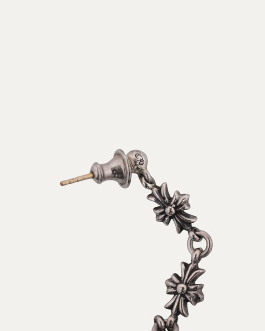 Tiny E Dangling Earring