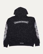 Cemetery Cross Horseshoe Logo Hoodie
