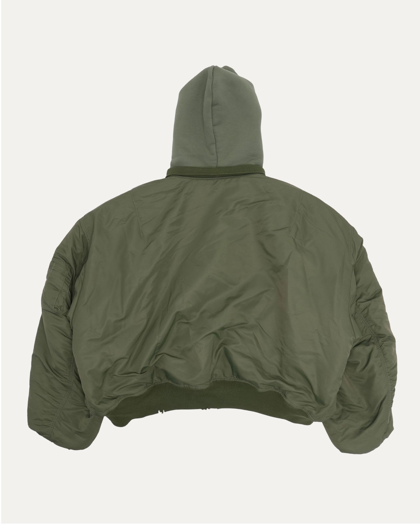Hooded Bomber Jacket