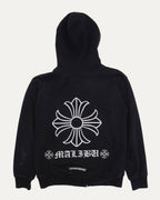 Malibu Plus Cross Thermal Lined Zip Up Hoodie