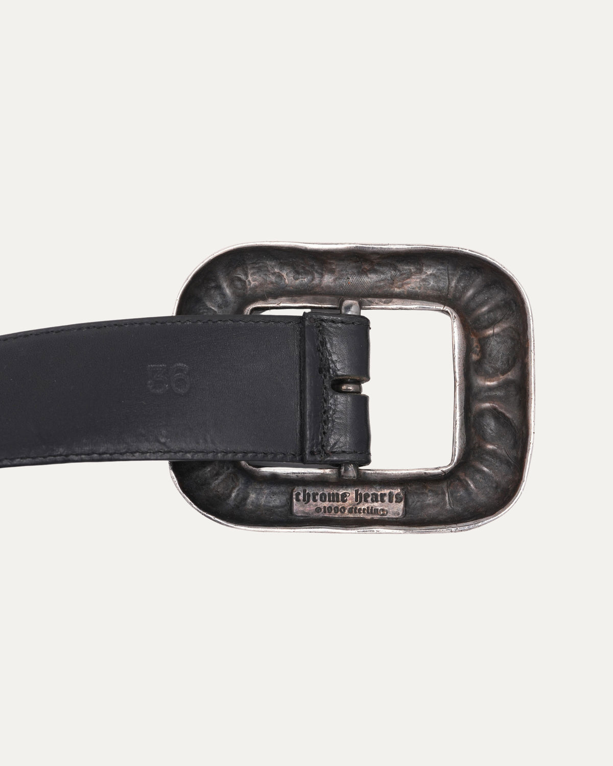 Square Crow Buckle Belt