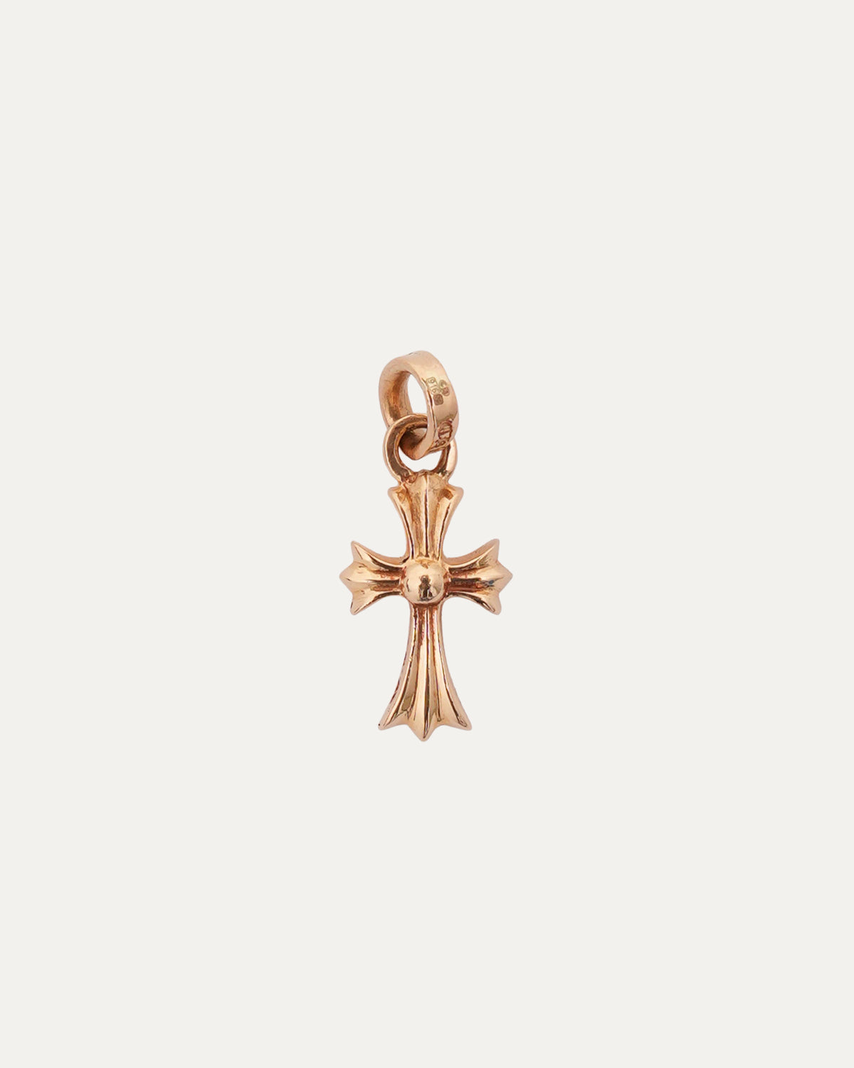 Gold Ruby Baby Fat Pendant