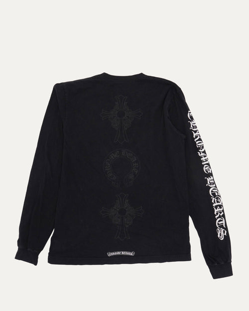 Cross Long Sleeve Pocket T-Shirt