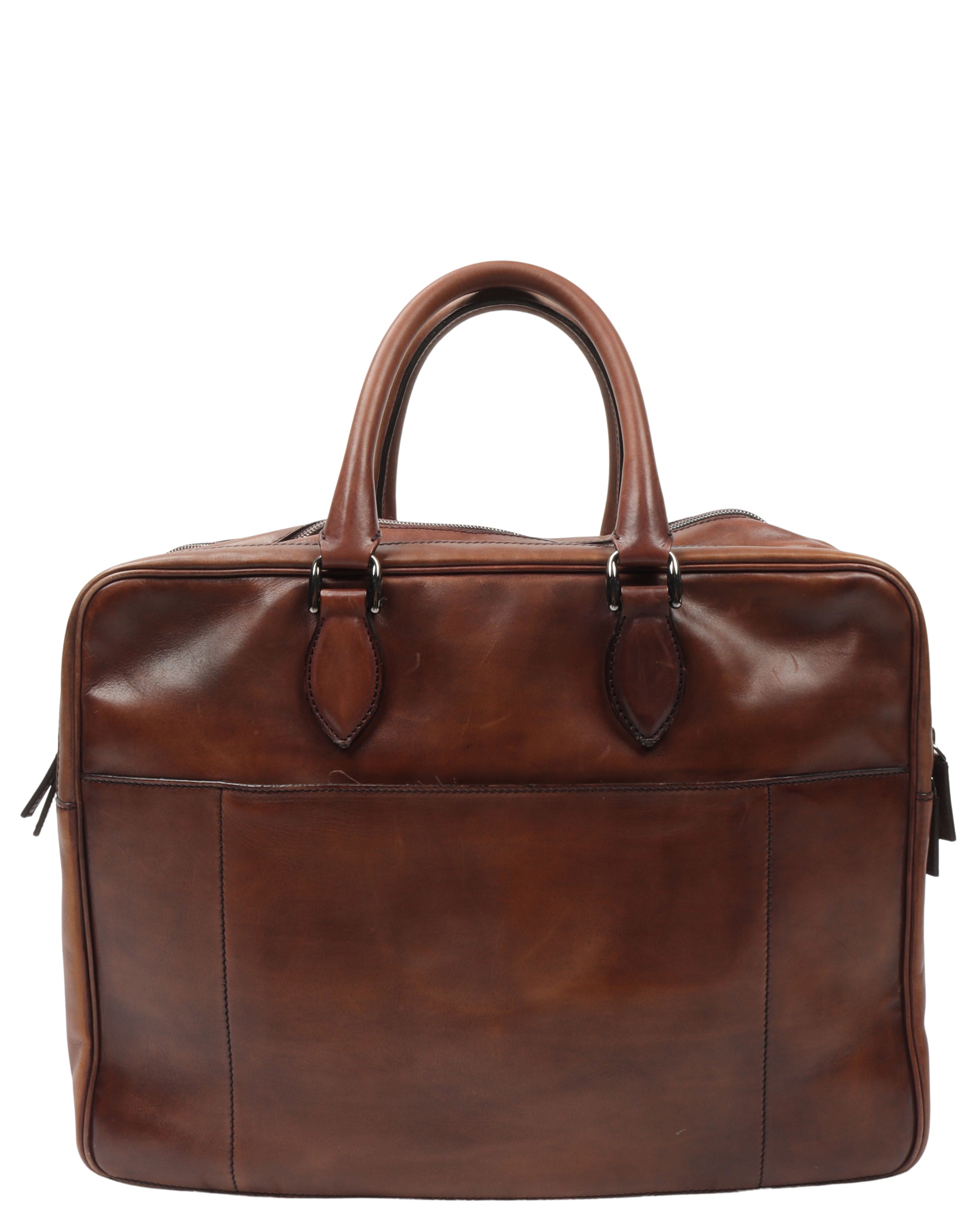 Brown Leather Briefcase