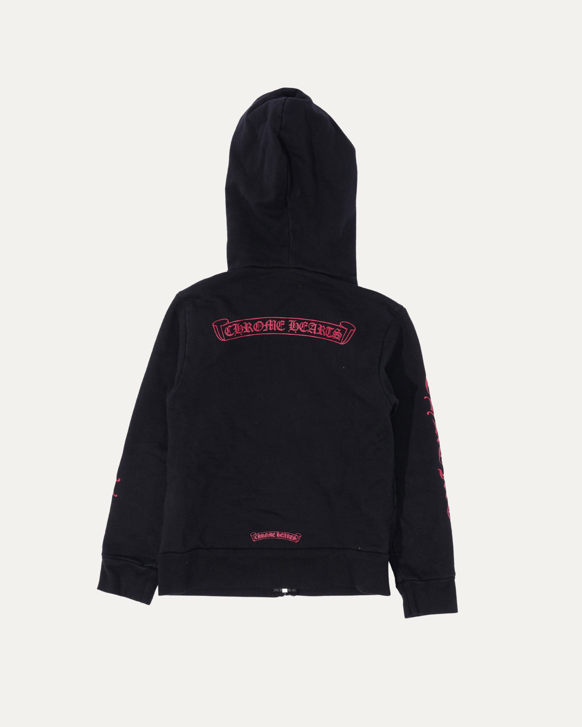 Children's Scroll Logo Zip Up Hoodie