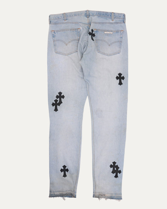 Levi's 501 Cross Patch Jeans