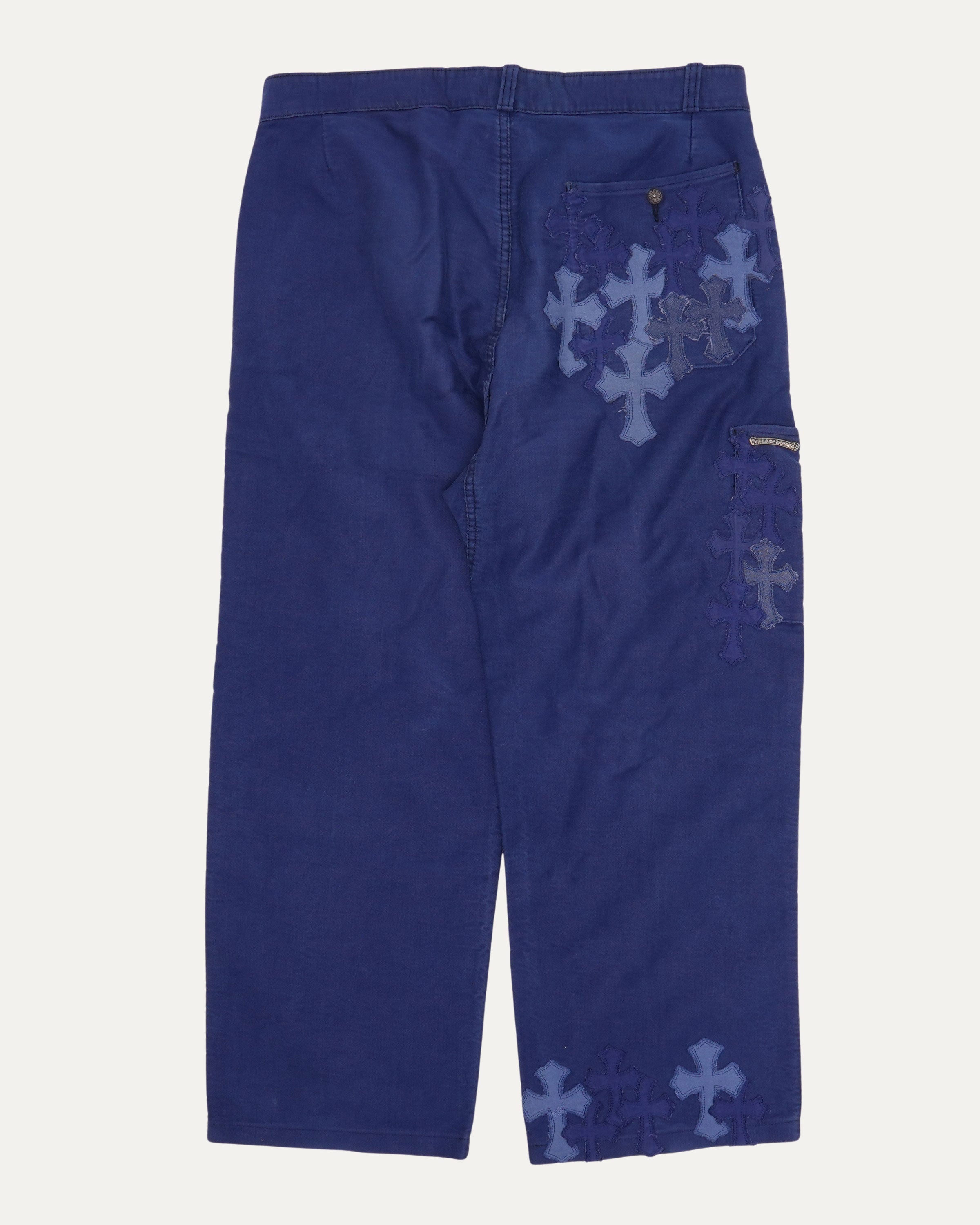 Chrome Hearts Cross Patch French Work Pants – Justin Reed