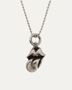 Rolling Stones Pendant with Ball Chain
