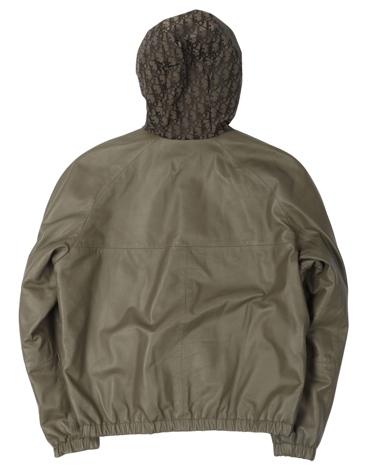 Reversible Padded Leather Jacket