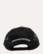 Camouflage Cemetery Cross Patch Trucker Hat