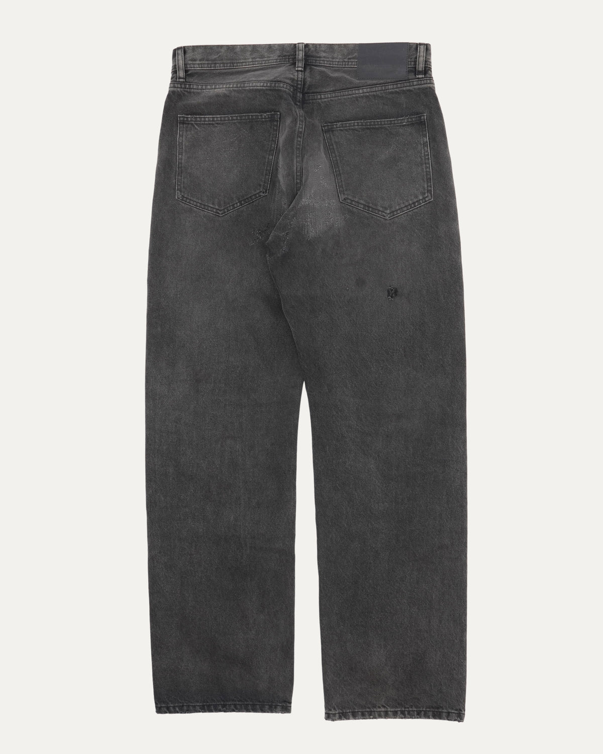 Straight Leg Distressed Jeans