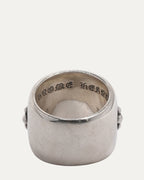 Oval Cross Ring