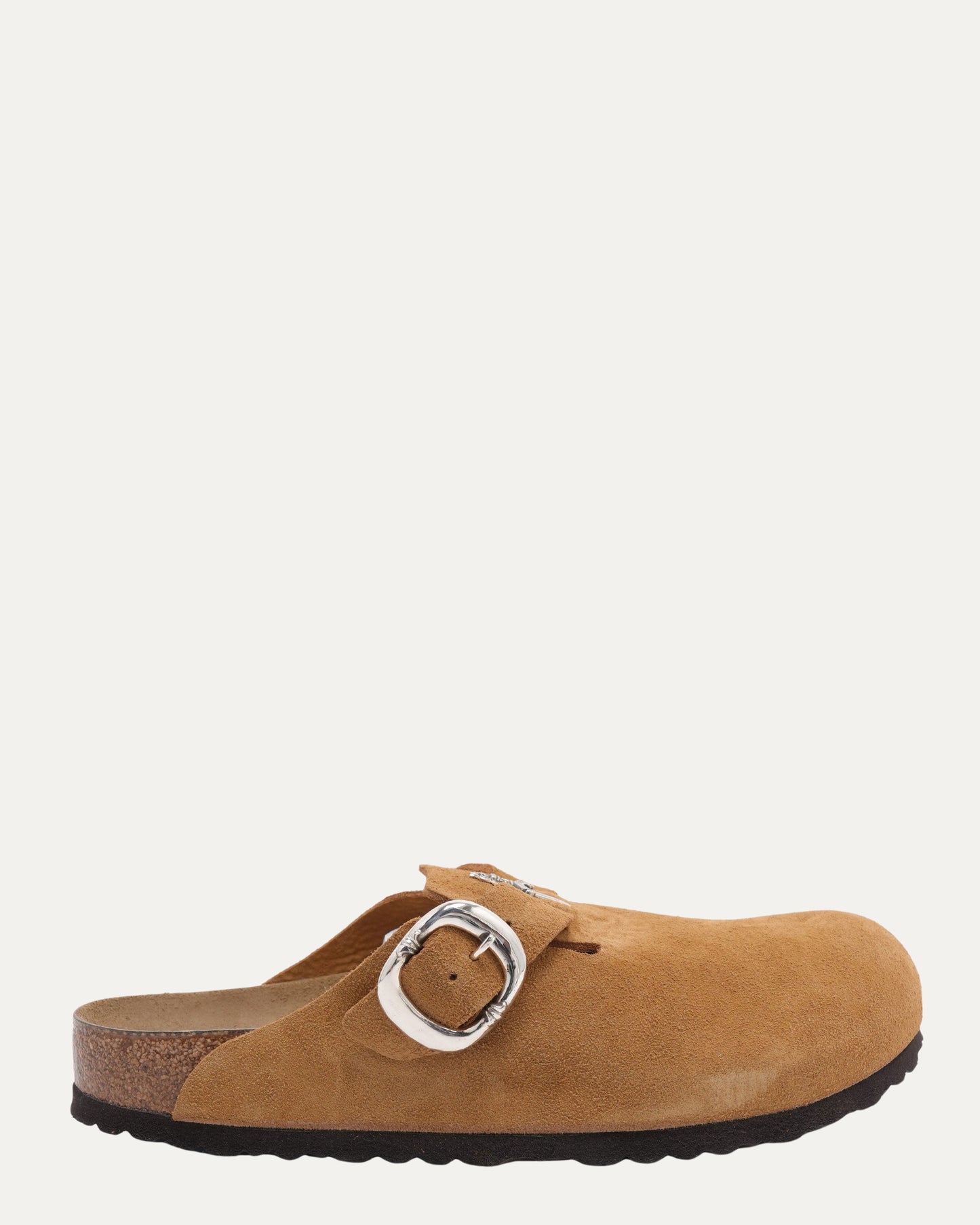 Dagger Embellished Birkenstock Boston Suede Mule