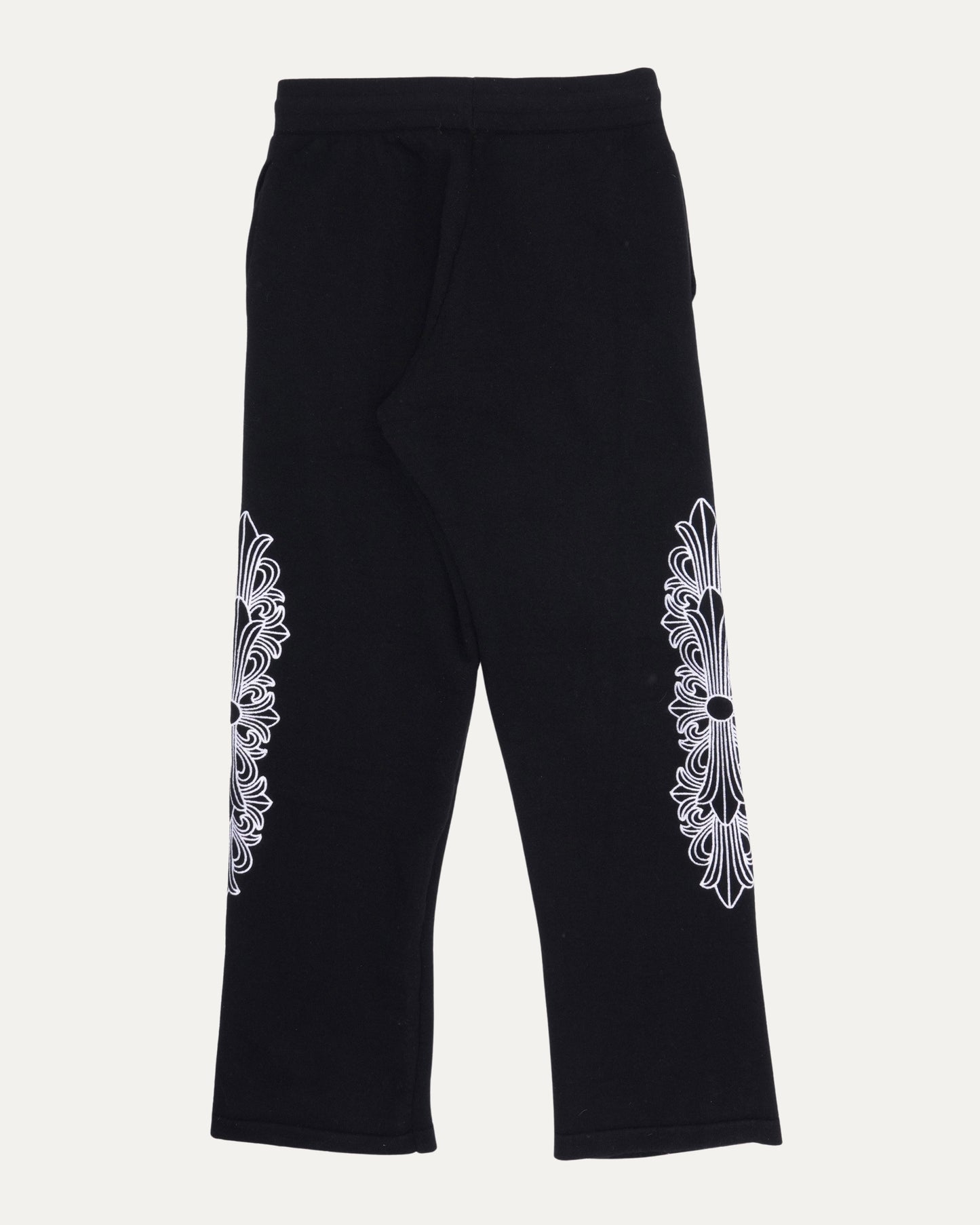 Cashmere Floral Cross Sweatpants