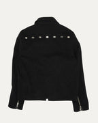 Faux Suede Studded Jacket