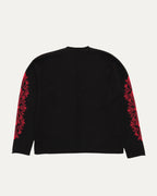 Cashmere Cross Patch Sweater