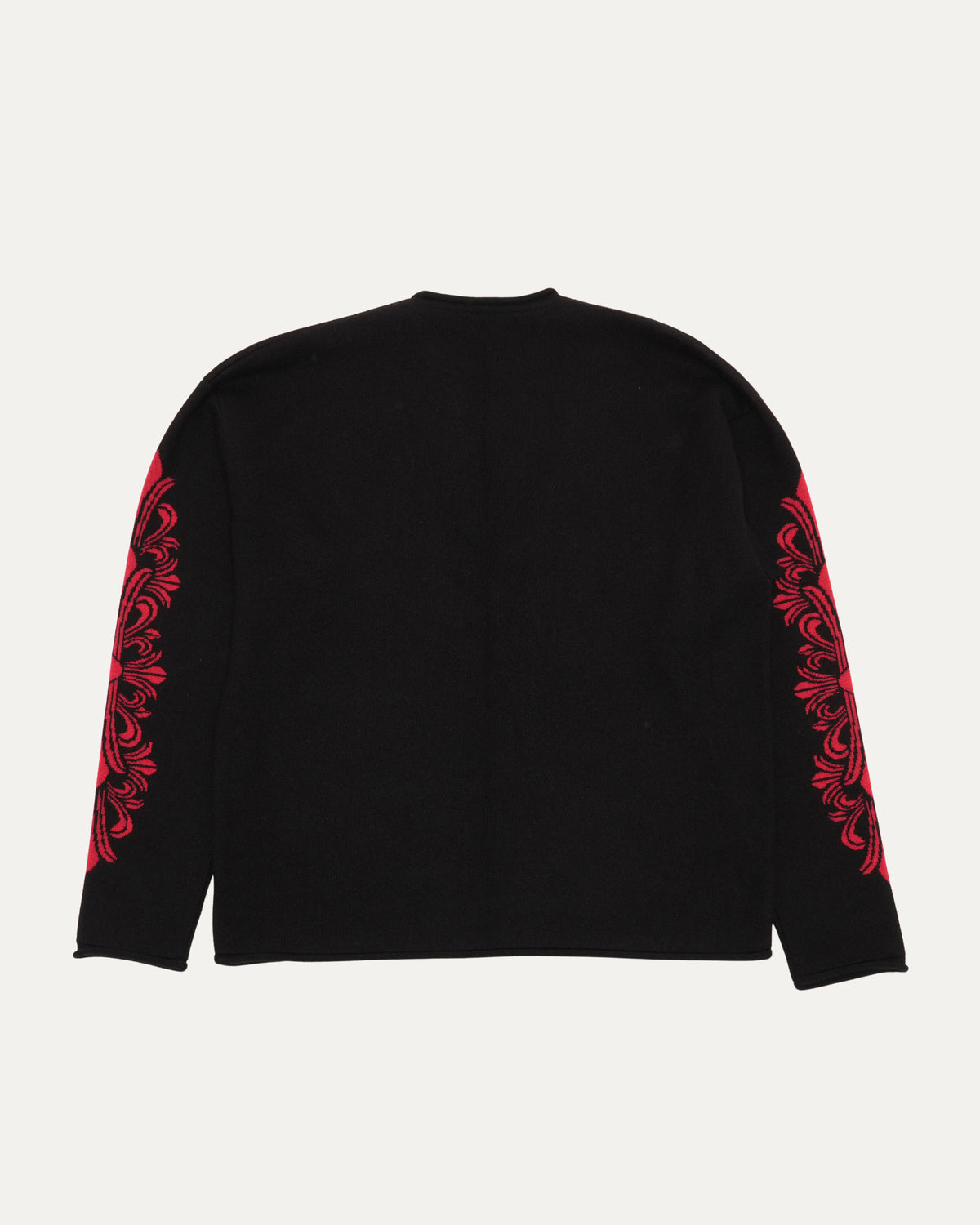 Cashmere Cross Patch Sweater