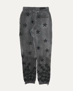 Chemist Leather Star Patch Sweatpants