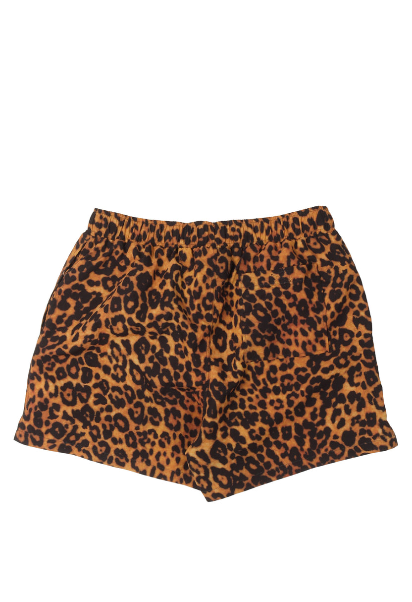 Leopard Print Swim Shorts