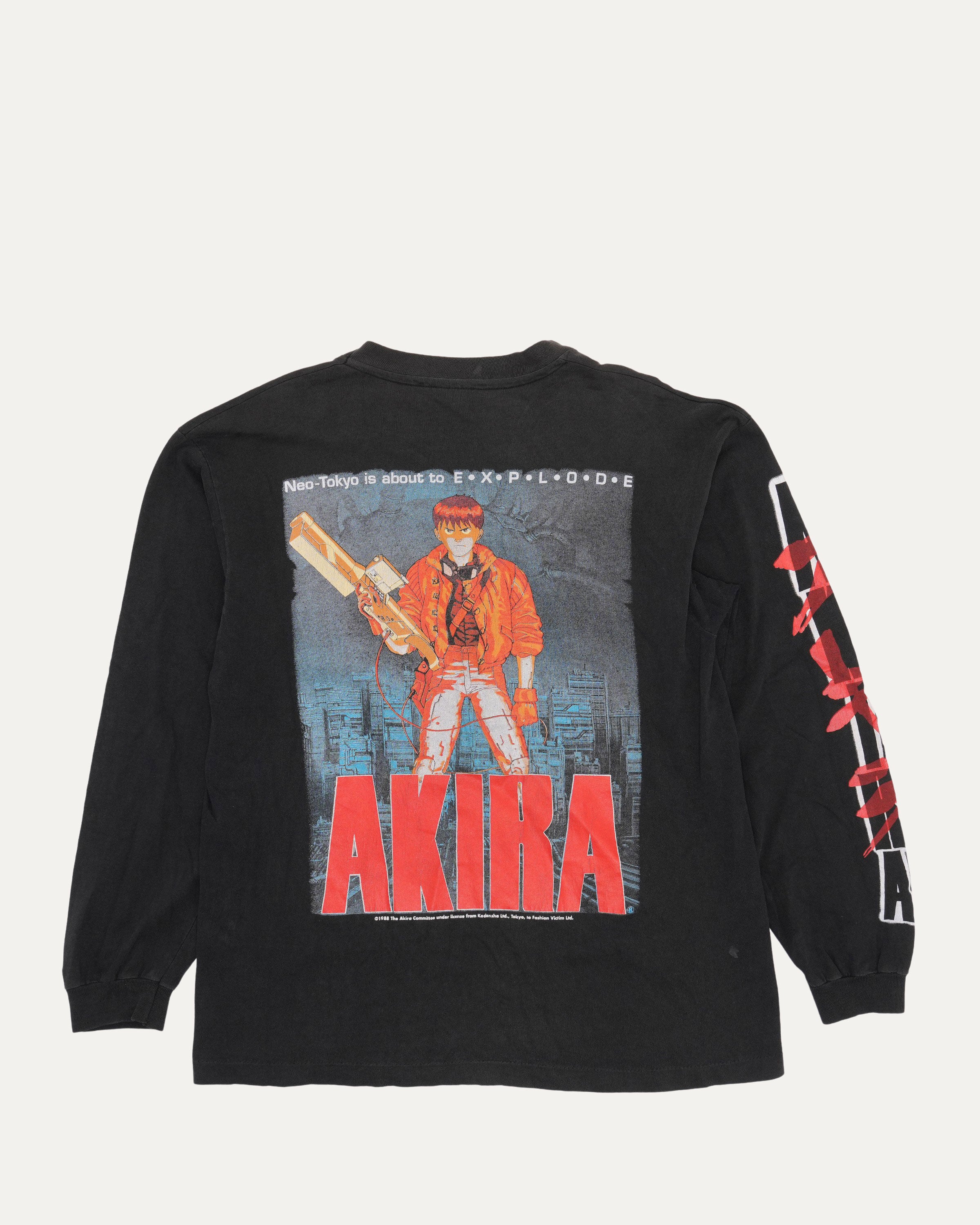 Vintage Akira Neo Tokyo Explode Long Sleeve T-Shirt – Justin Reed