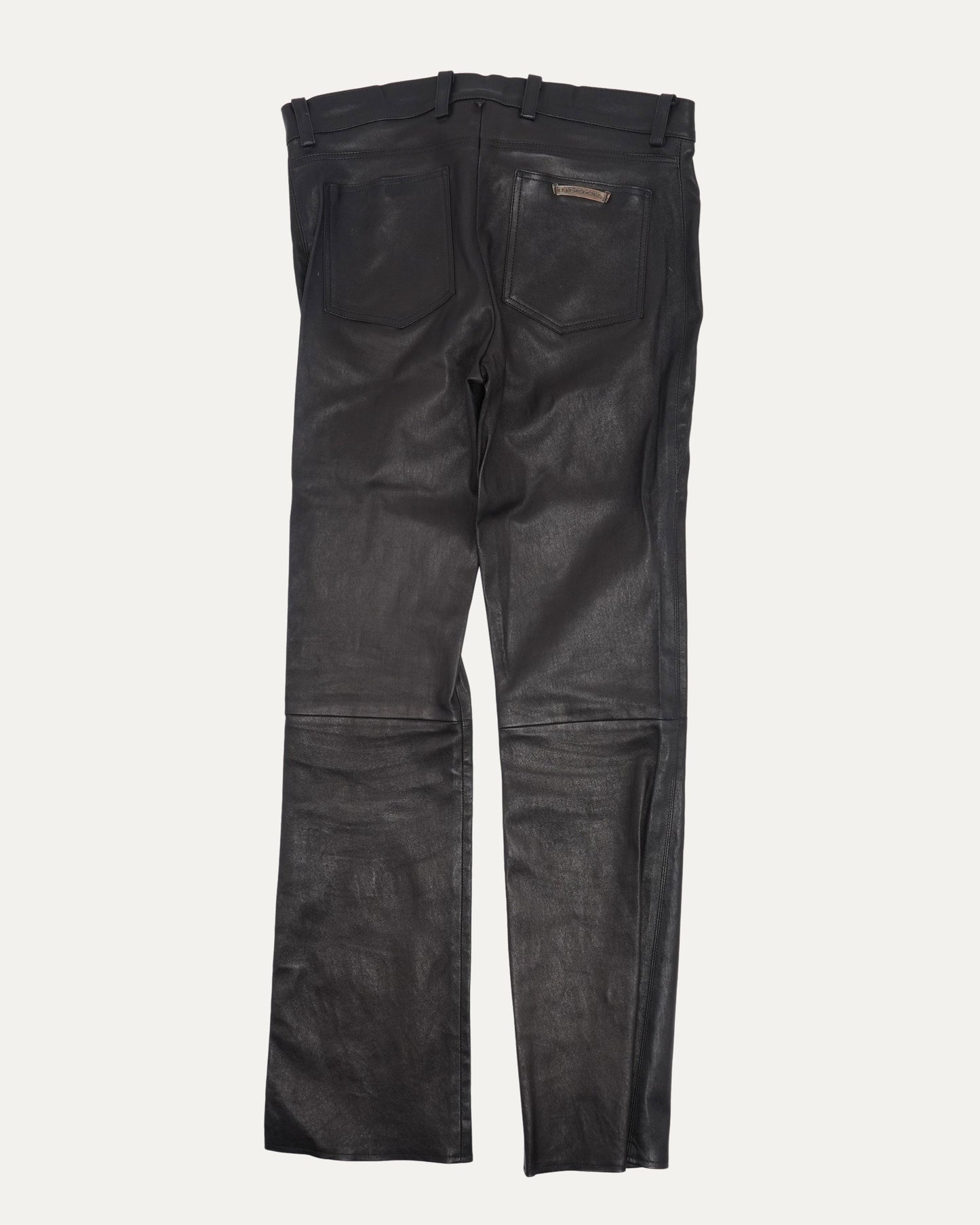 Fleur Knee Leather Pants
