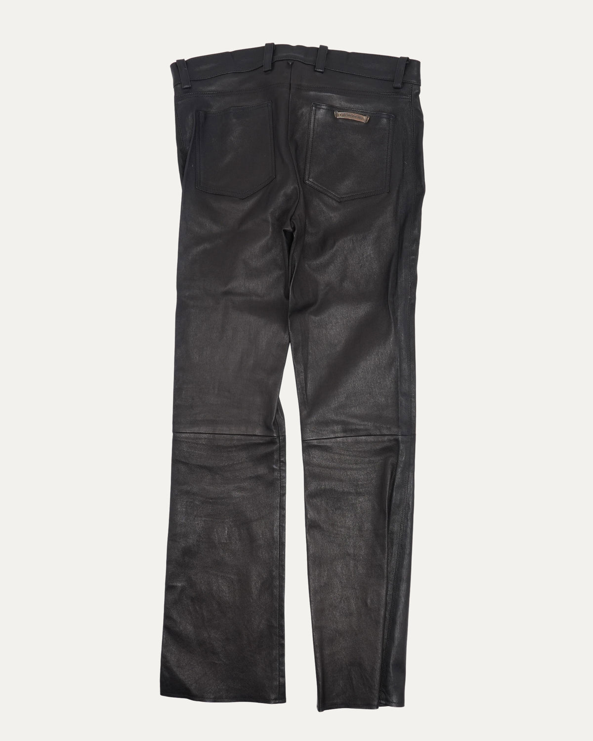 Fleur Knee Leather Pants