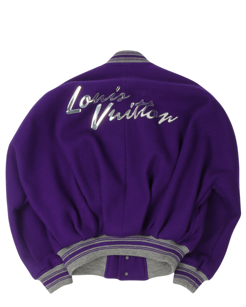 Asia Exclusive FW19 Wool Padded Embellished Varsity Jacket