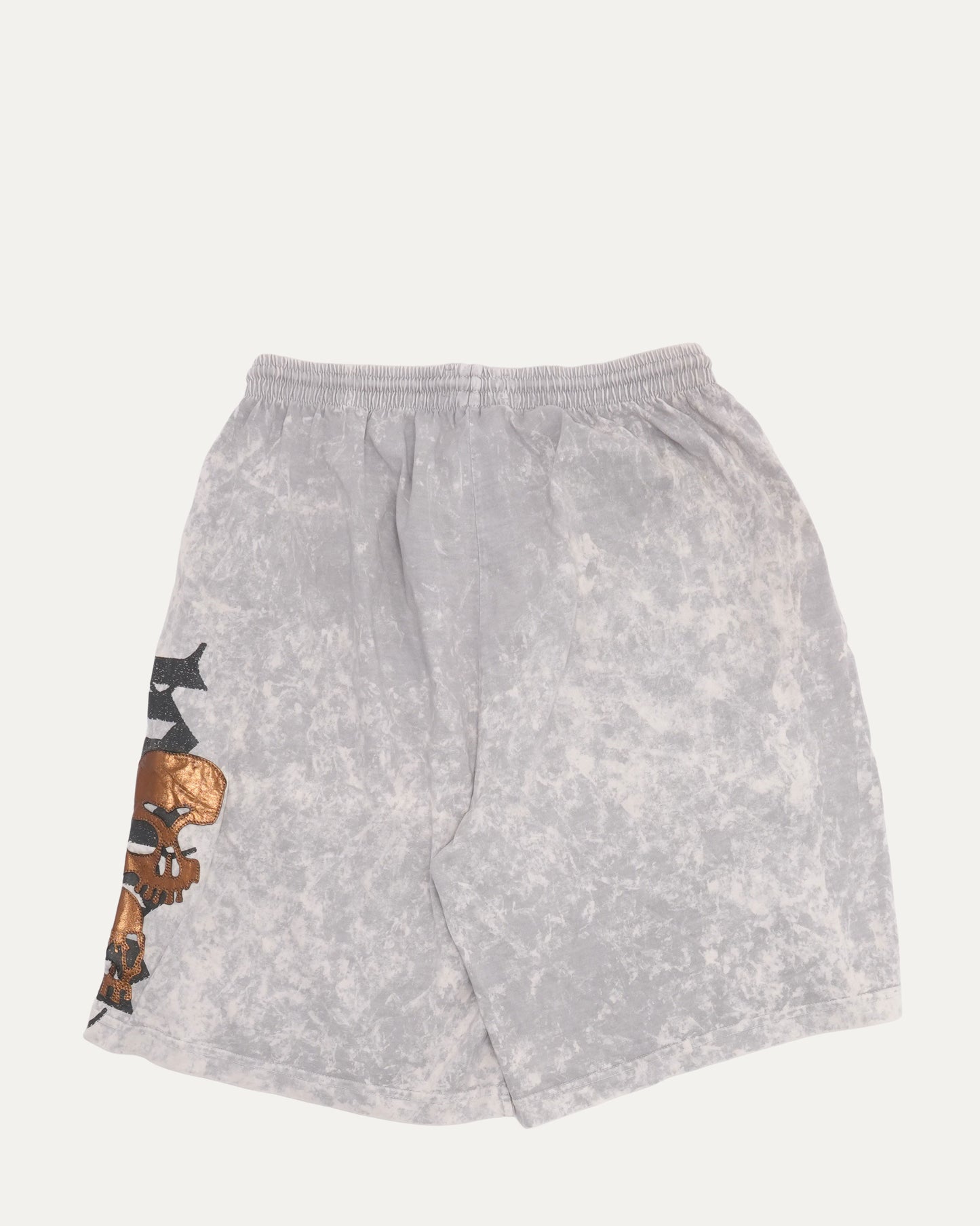 Skull Patch Sweat Shorts